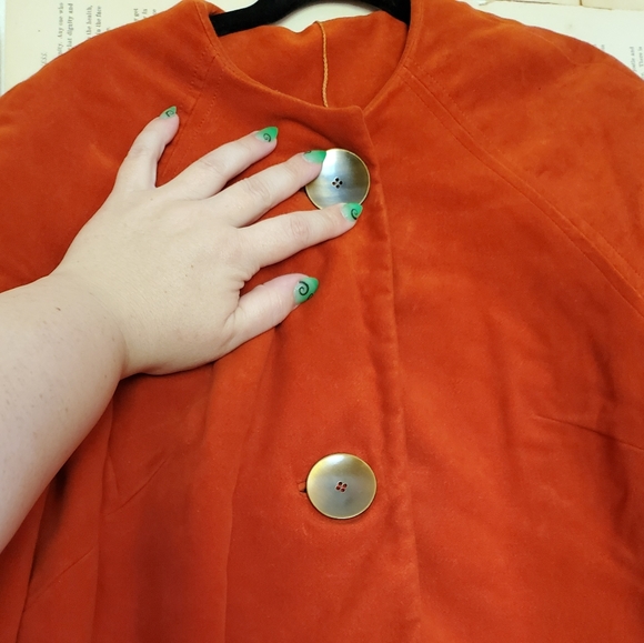 Vintage Burnt Orange Jacket - Picture 2 of 3